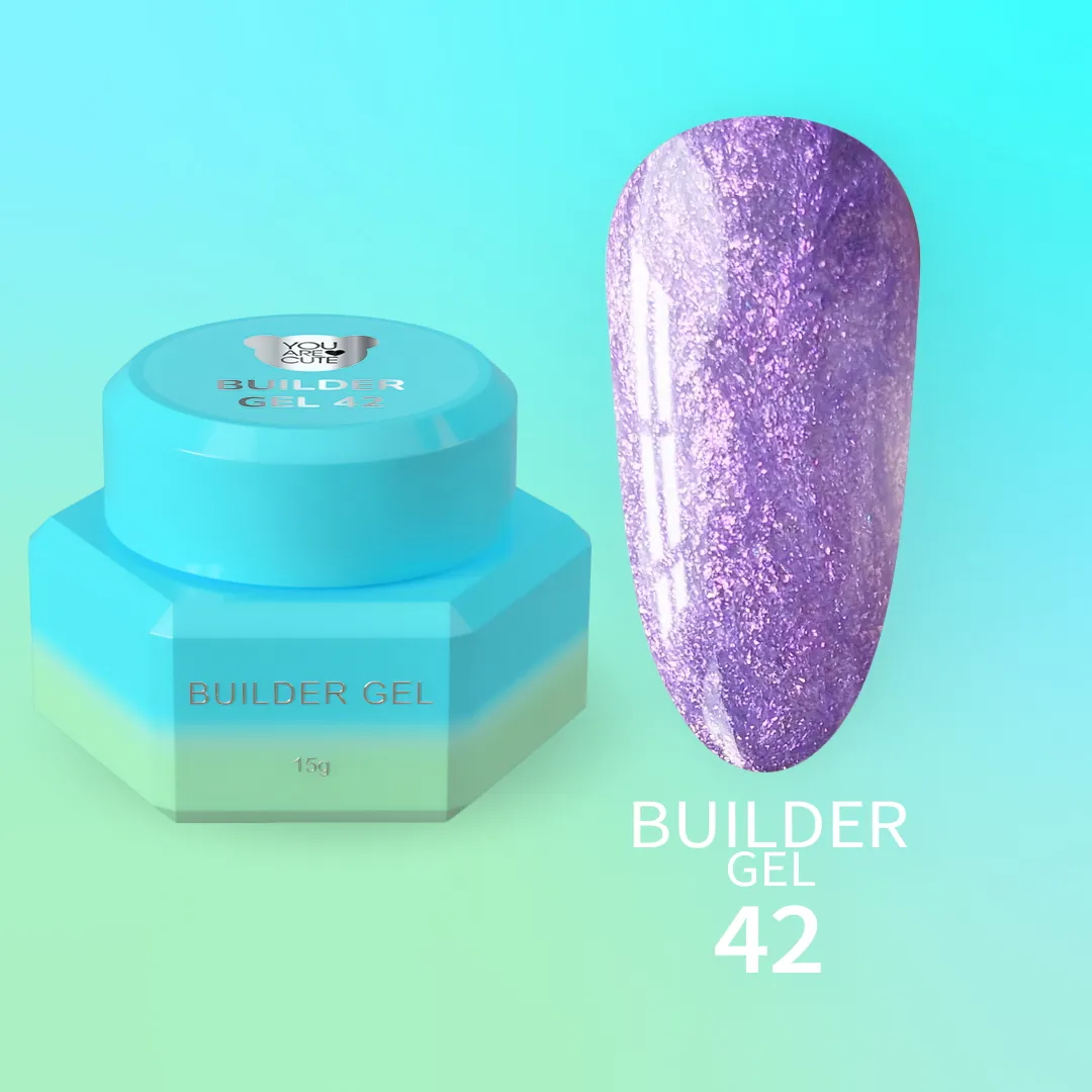 "You are cute" Гель для нарощування Builder Gel №42, 15 мл
