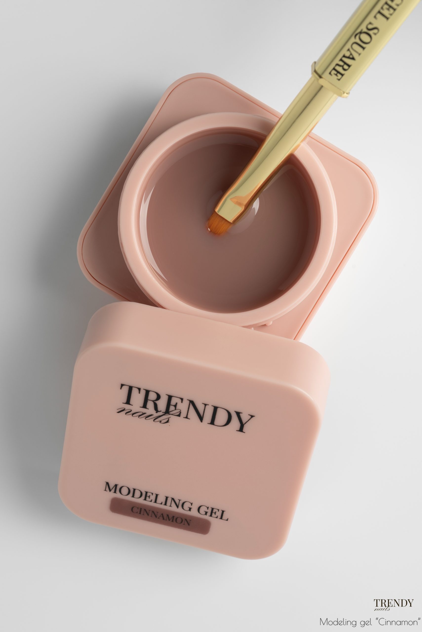 Trendy nails Modeling gel "Cinnamon " 30 ml HEMA/TPO FREE