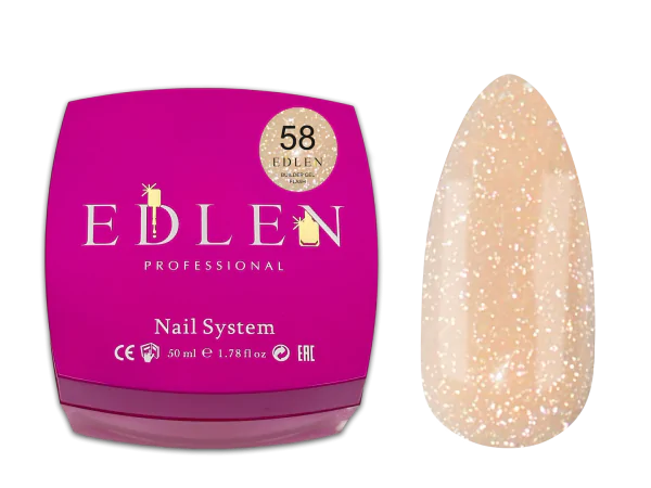 Builder gel Edlen Flash 50 ml. №58