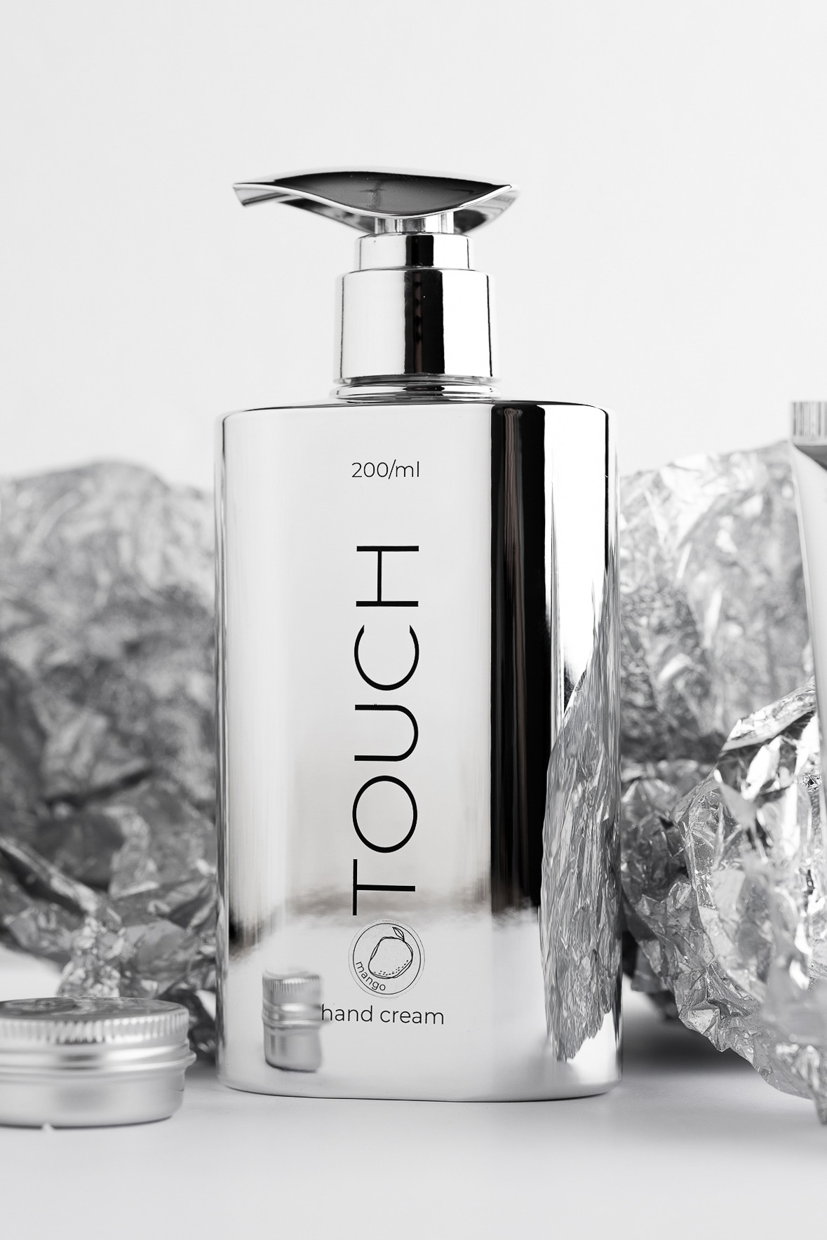 Touch Silver Line крем для рук Coconut, 200 ml