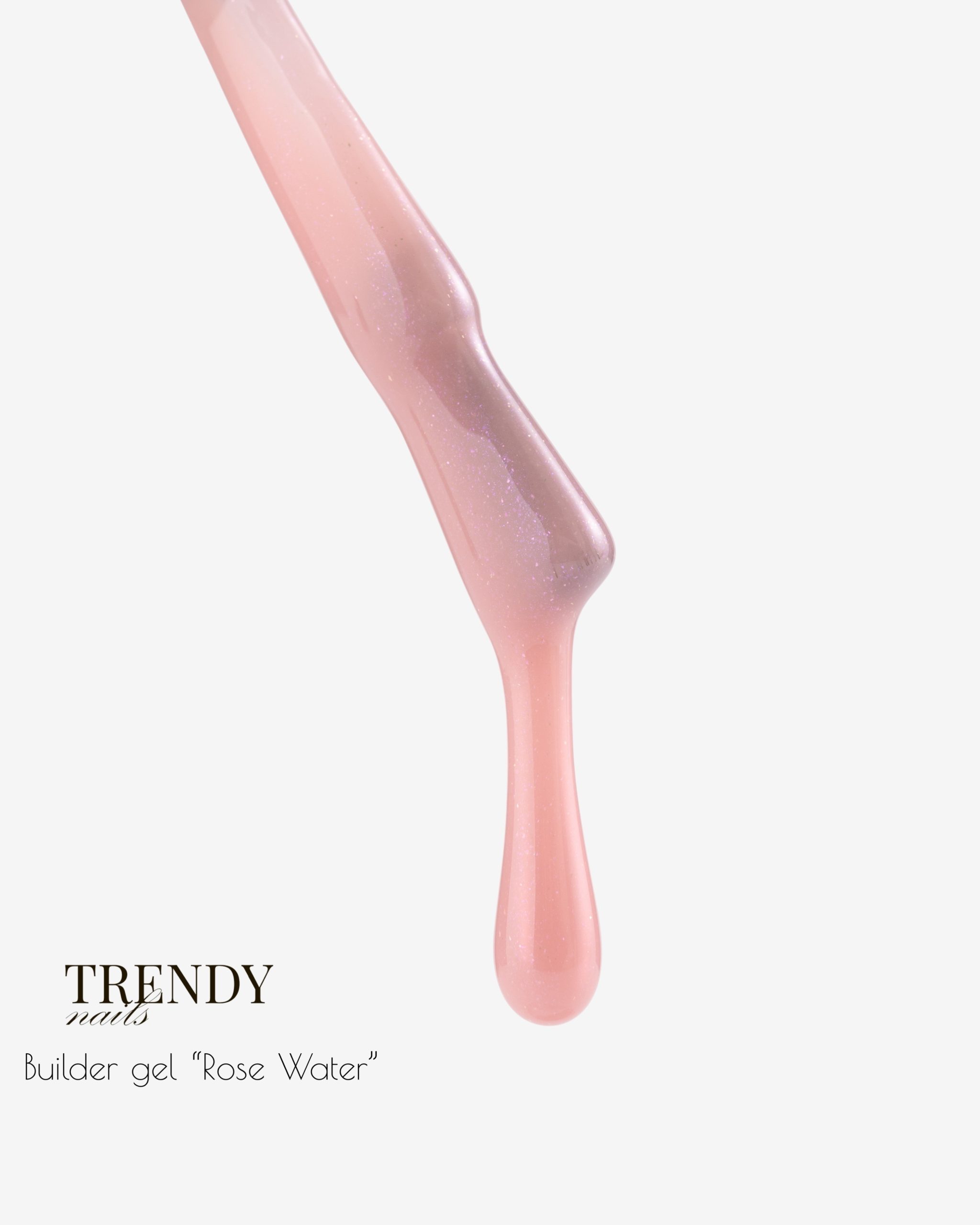 Trendy nails Builder Gel in a bottle Rose Water,15 mlHEMA/TPO FREE