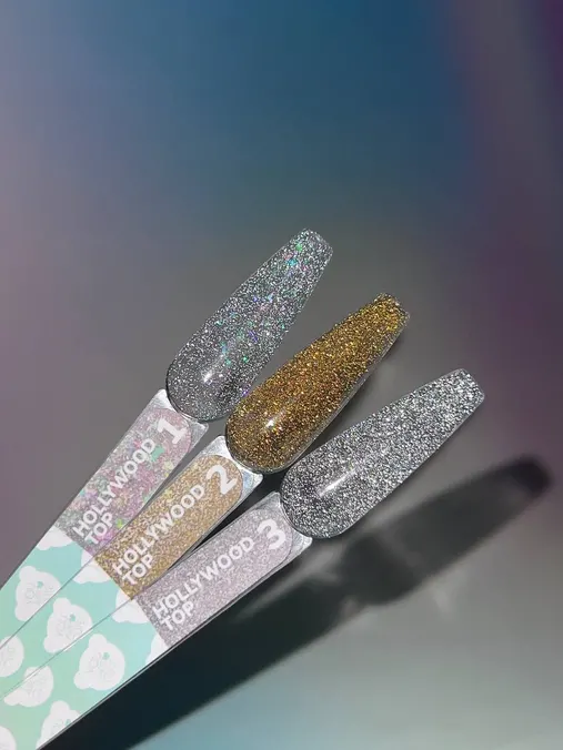 "YouAreCute" Топ для гель-лаку Top Hollywood №1, 5 мл - Зображення 3