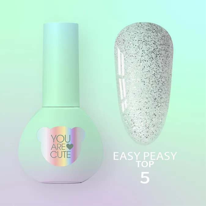 "YouAreCute" Топ для гель-лаку Top Easy Peasy №5 5 мл