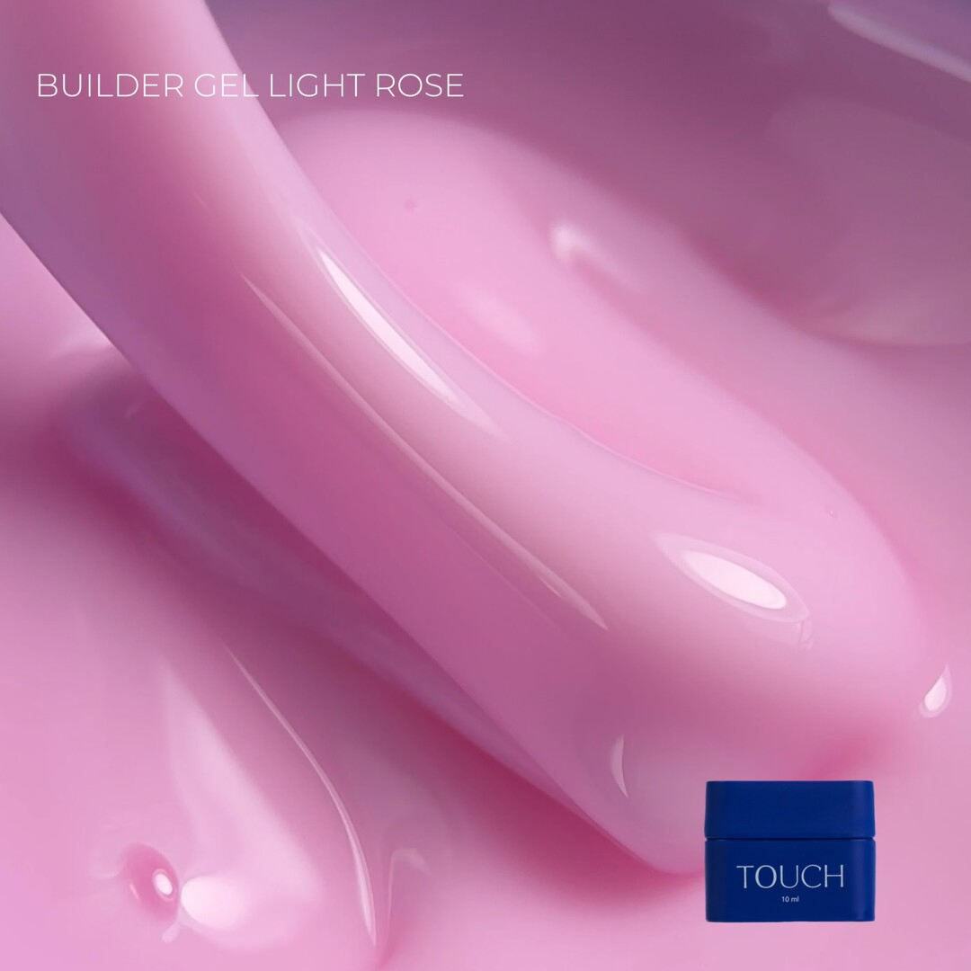 Touch Builder gel 10 ml, Light Rose