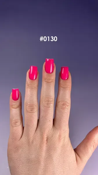COLOR GEL POLISH NEW FORMULA "DNKa", 7 ml #0130 (гель лак) - Зображення 4