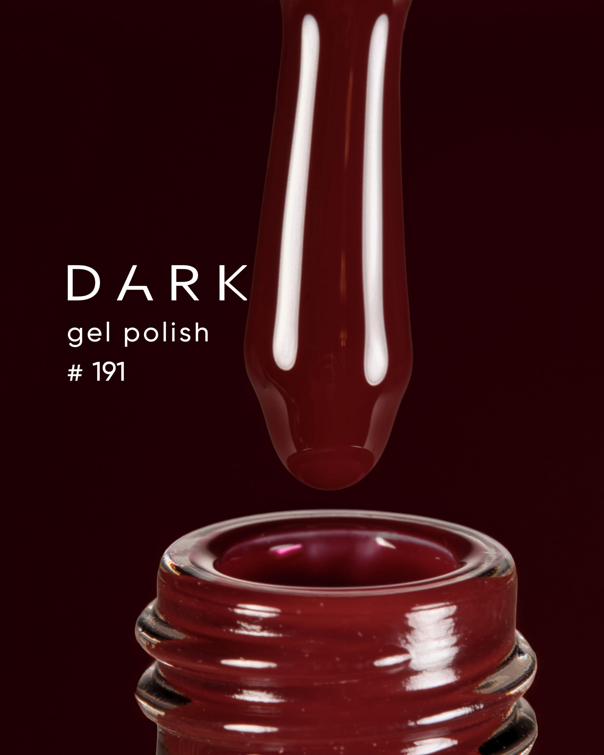 Dark gel polish (new collection) 191, 6 ml (гель -лак)