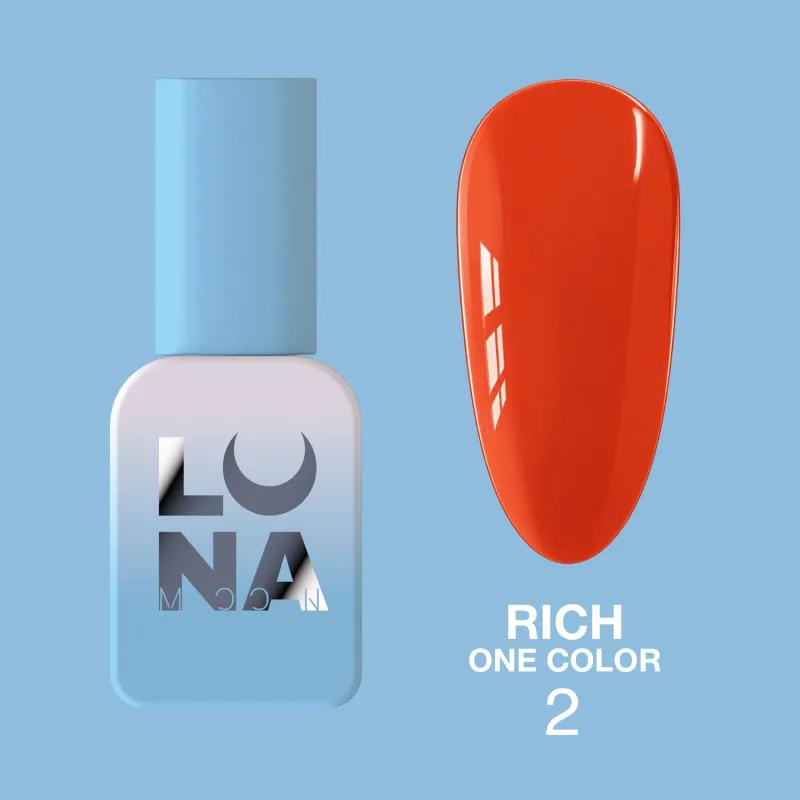 LUNA Гель-лак Rich One Color №2, 8 ml