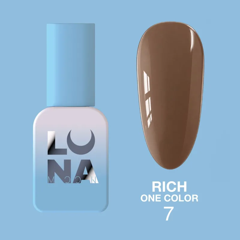 LUNA Гель-лак Rich One Color №7, 8 ml