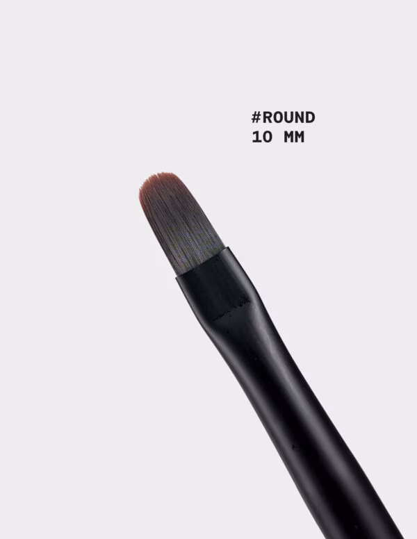 BIBLIOTEKA Пензлик Двосторонній #liner 8 mm/#round 10 mm - Зображення 2