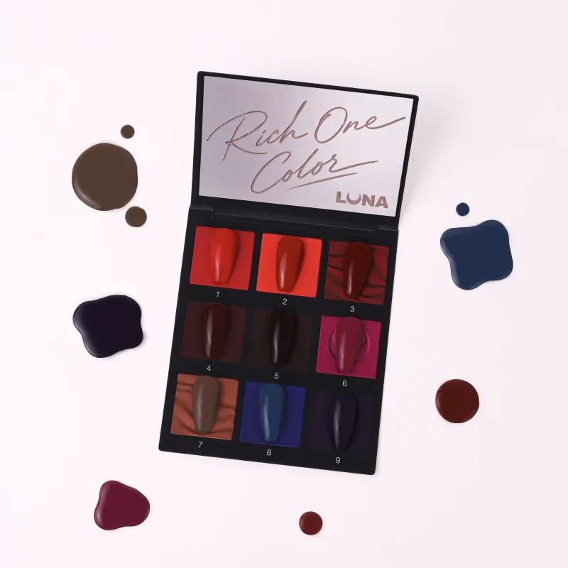 LUNA Гель-лак Rich One Color №9, 8 ml - Зображення 5