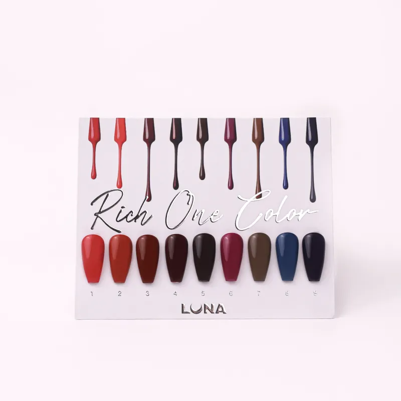 LUNA Гель-лак Rich One Color №9, 8 ml - Зображення 3