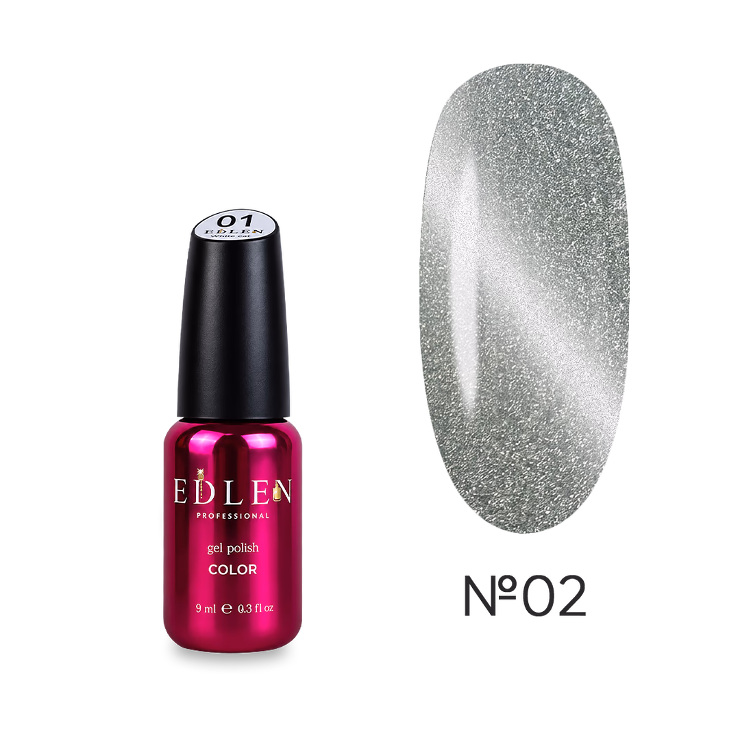 White cat Edlen 9 ml №02 (гель лак)