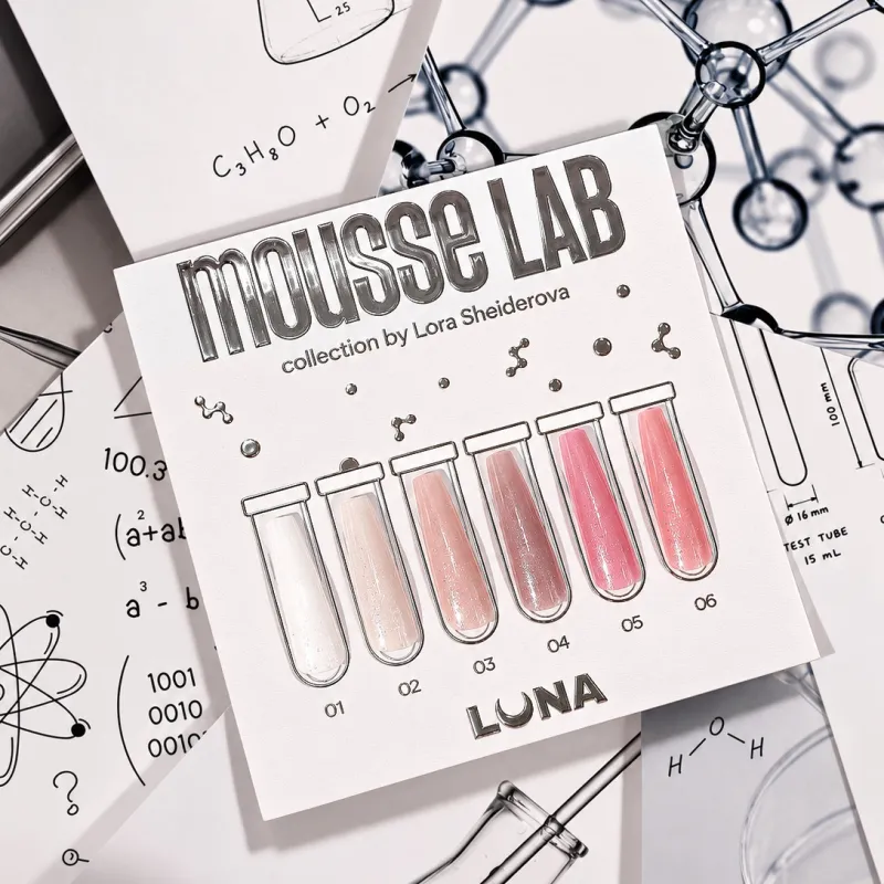 LUNA Гель для нарощування Mousse Gel №2, 30 мл - Зображення 5